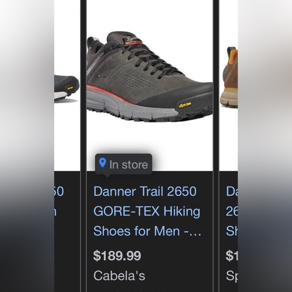 DANNER TRAIL 2650 (10.5) DARK GRAY - Picture 16 of 16